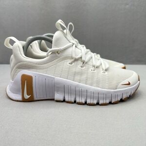 Womens Size 5 Nike Free Metcon 6 Shoes Sail / Monarch Training Athletic Sneakers
